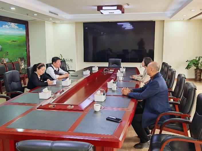 阜新高等专科学校卫生健康学院领导访企拓岗，助力智慧养老专业发展